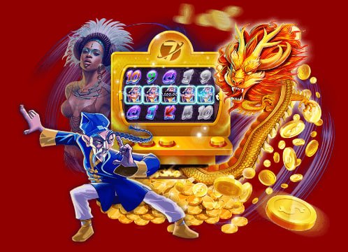 Ilustrasi mesin slot online populer di banyu4d